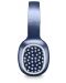 Безжични слушалки Cellularline - MS Basic Shiny Pois, сини - 2t